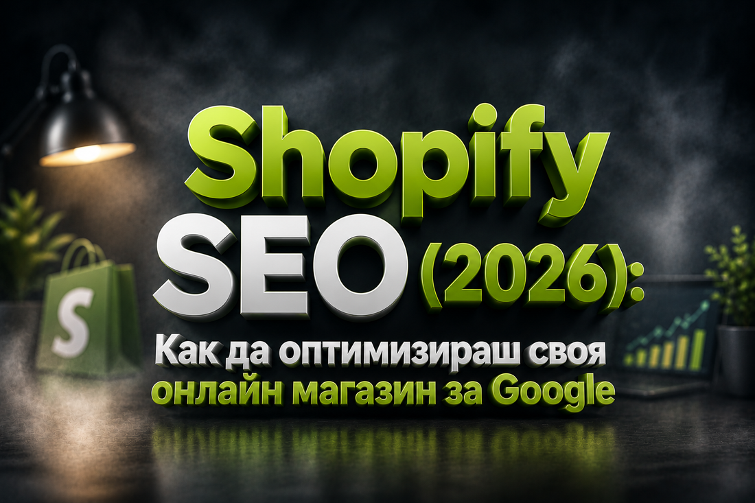 Shopify SEO (2026): Как да оптимизираш своя онлайн магазин за Google
