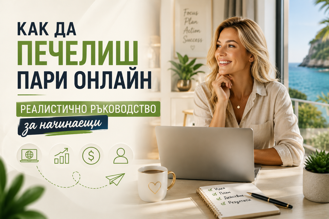 Как да печелиш пари онлайн – реалистично ръководство за начинаещи