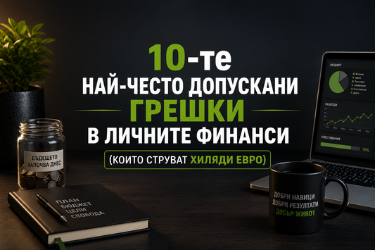 10-те най-често допускани грешки в личните финанси (които струват хиляди евро)