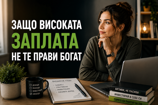 Защо високата заплата не те прави богат