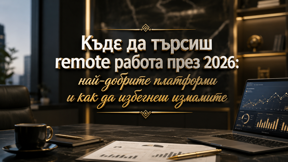 Къде да търсиш remote работа през 2026: най-добрите платформи и как да избегнеш измамите