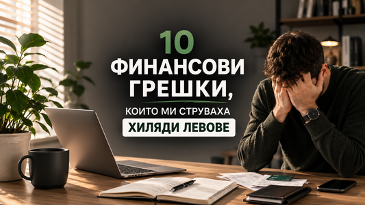 10 финансови грешки, които ми струваха хиляди левове