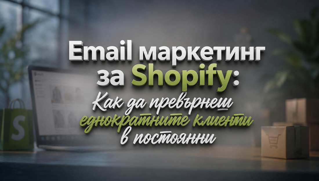 Email маркетинг за Shopify: Как да превърнеш еднократните клиенти в постоянни