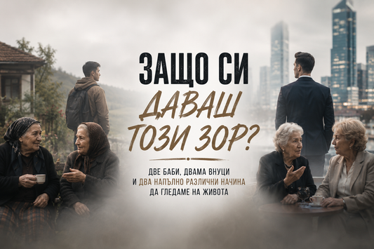 „Защо си даваш този зор?“ Две баби, двама внуци и два напълно различни начина да гледаме на живота